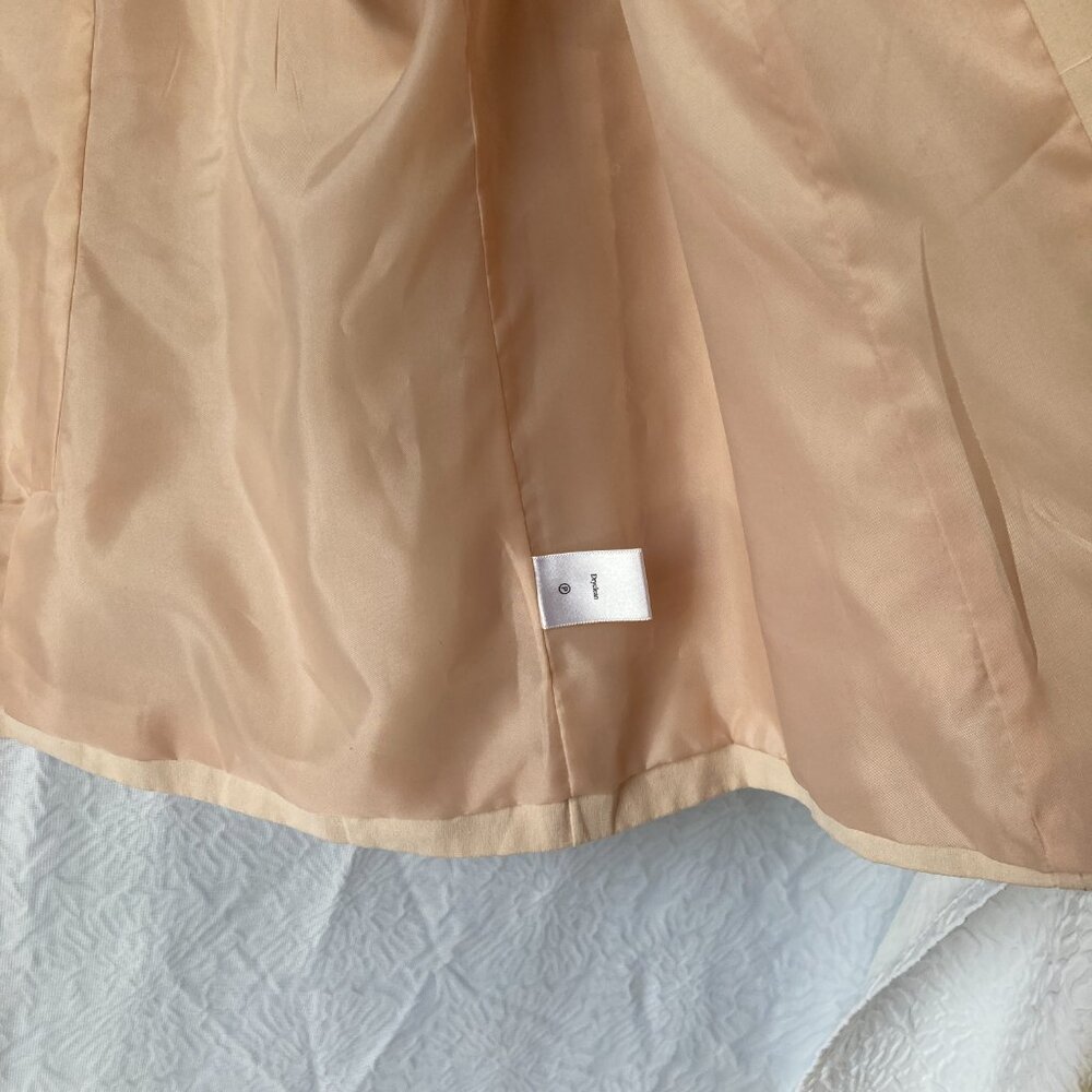 COLDWATER CREEK Blazer Silk Linen blend Cream Plus Size 1X Career Office - Picture 9 of 11